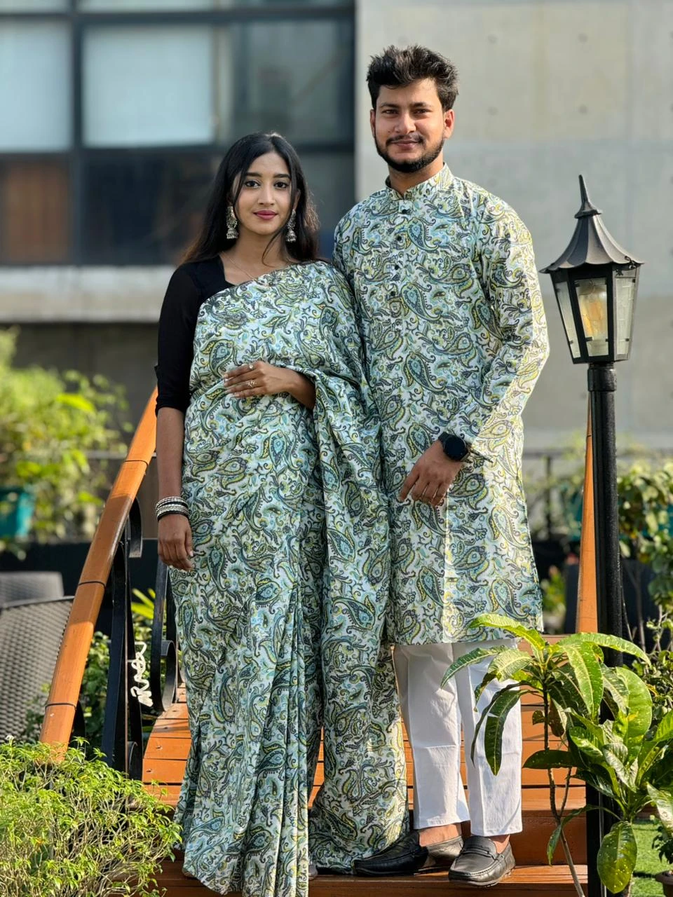 Sharee & Panjabi couple dress